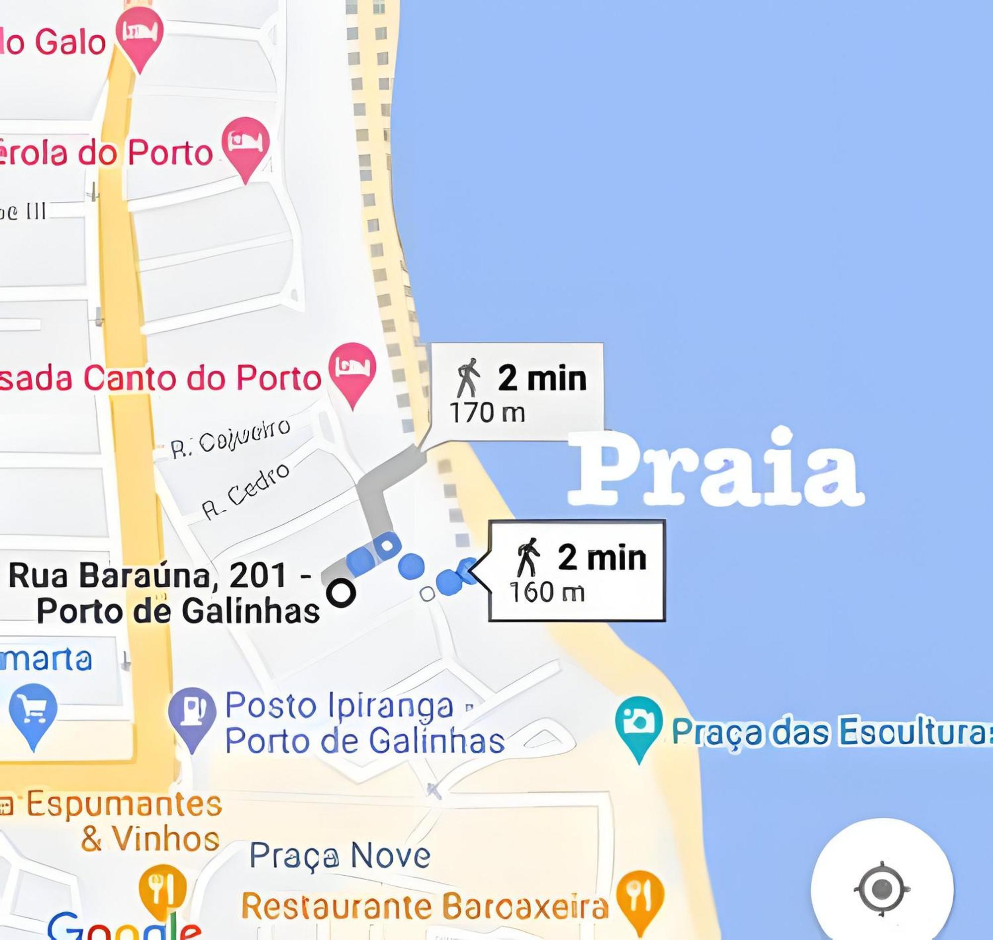 Apartamento Com 2 Quartos A 50 Metros Da Praia Pôrto das Galinhas المظهر الخارجي الصورة